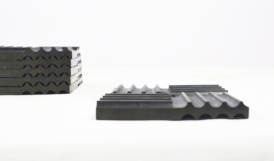 Brand New Solid Rubber Auto Lift Block Pad Combo Set ( Set Of 6) Black Color