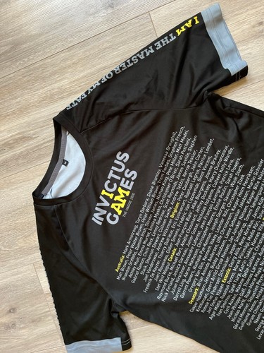 Camiseta Invictus Games La Haya 2022 I Am The Master Of The My Fate M - Imagen 3 de 6