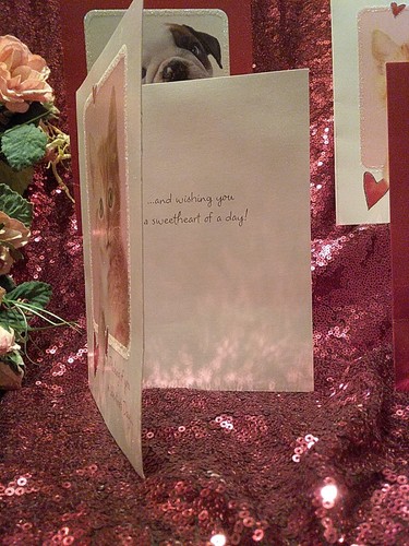 Vtg 1990 American Greetings Valentines Day Cards♡ 4pc♡ 2 Kitty Cats & 2 Puppies♡ - Picture 7 of 13