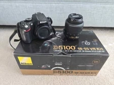 Excellent Condition: Nikon D5100 Camera, Speedlight, Three Lenses, & Misc Access