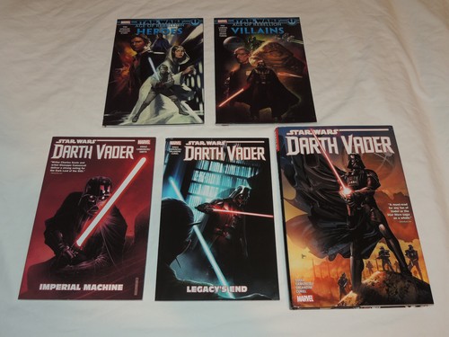 STAR WARS DARTH VADER TPB 1, 2 & HC 2 = CHARLES SOULE OMNIBUS; AGE OF REBELLION