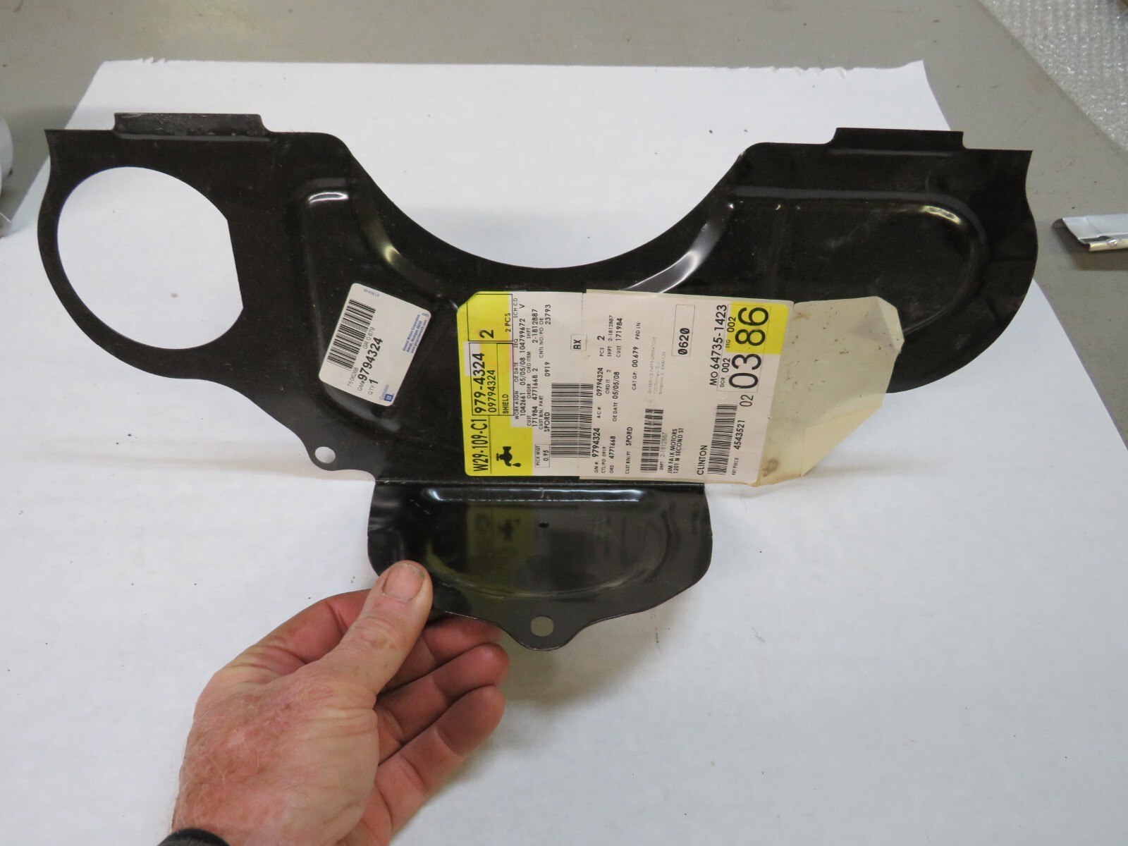 64 79 GM GTO Firebird Manual Transmission Bell Housing Inspection Cover OEM eBay