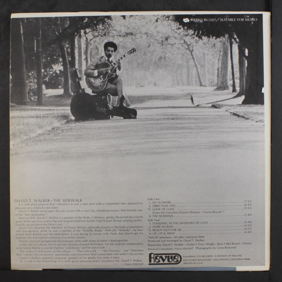 David T. Walker LPレコード DAVID T. WALKER / David T. Walker LP – TICRO MARKET