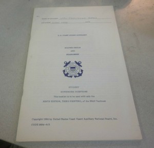 small boat seamanship manual - pilothouse nautical books