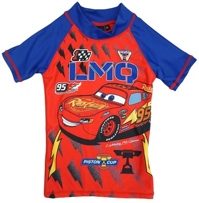 lightning mcqueen swim shirt