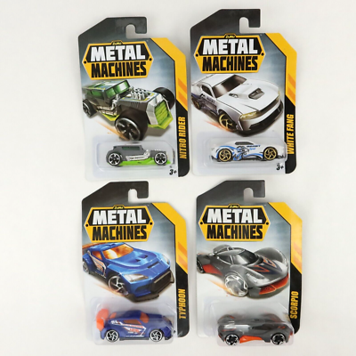 Zuru Metal Machines Cars Trucks Racing White Fang Rider Diecast