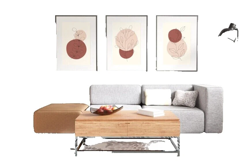 Laminated Abstract Home Décor Posters & Prints