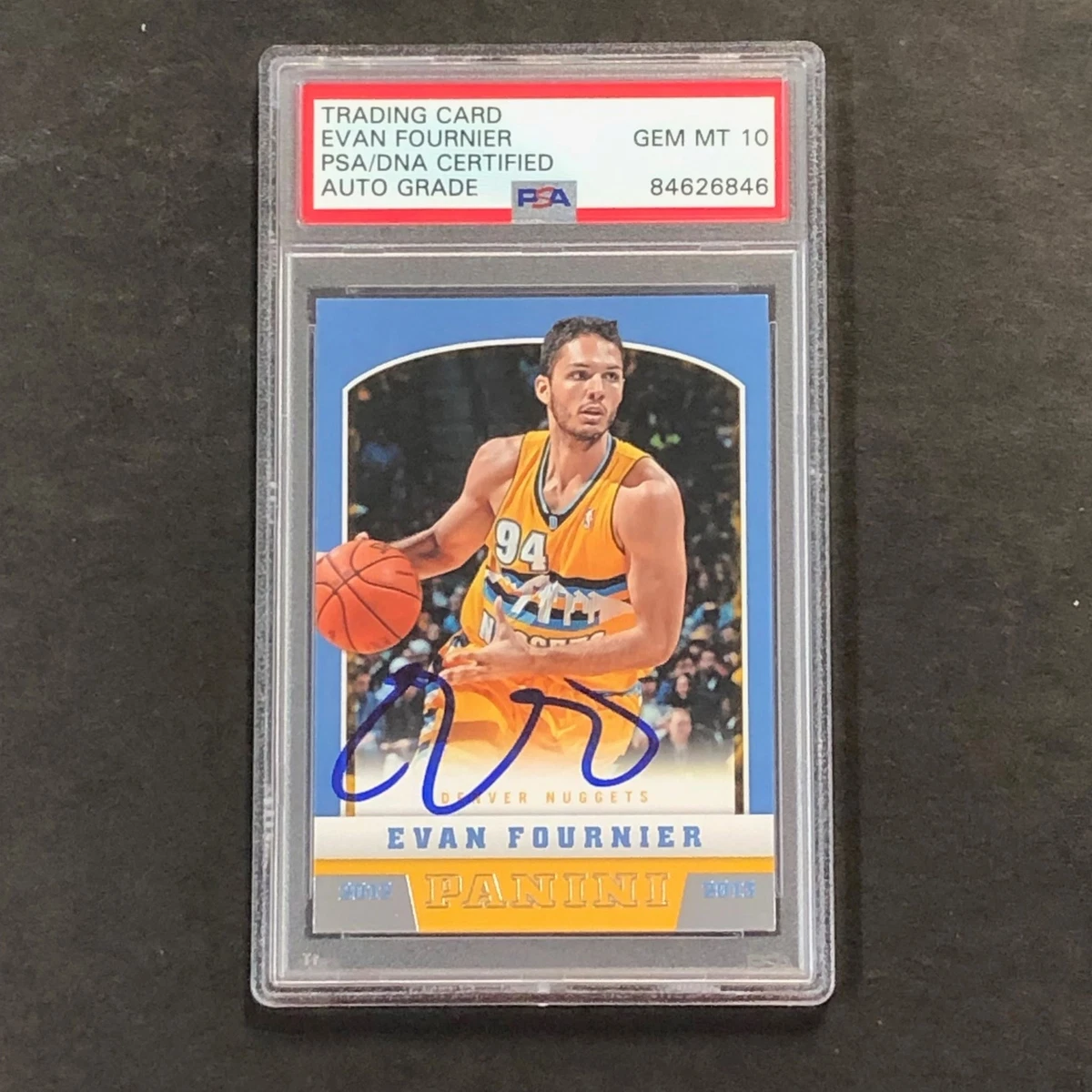 直筆サイン入り写真 エバン・フォーニエ オーランド・マジック SA鑑定済 Las mejores ofertas en Evan Fournier artículos autografiados