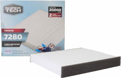 Super Tech Cabin Air Filter, 7280, Replacement Filter for Toyota, Mazda, Lexus