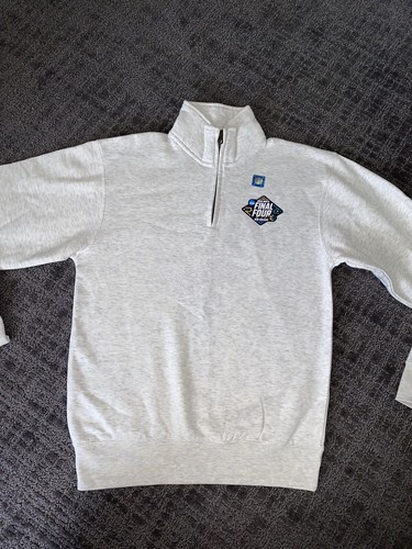 Authentic NCAA 2022 Final Four 1/4 Zip Gray Pullover Sweatshirt Men’s Size XS - Bild 7 von 10