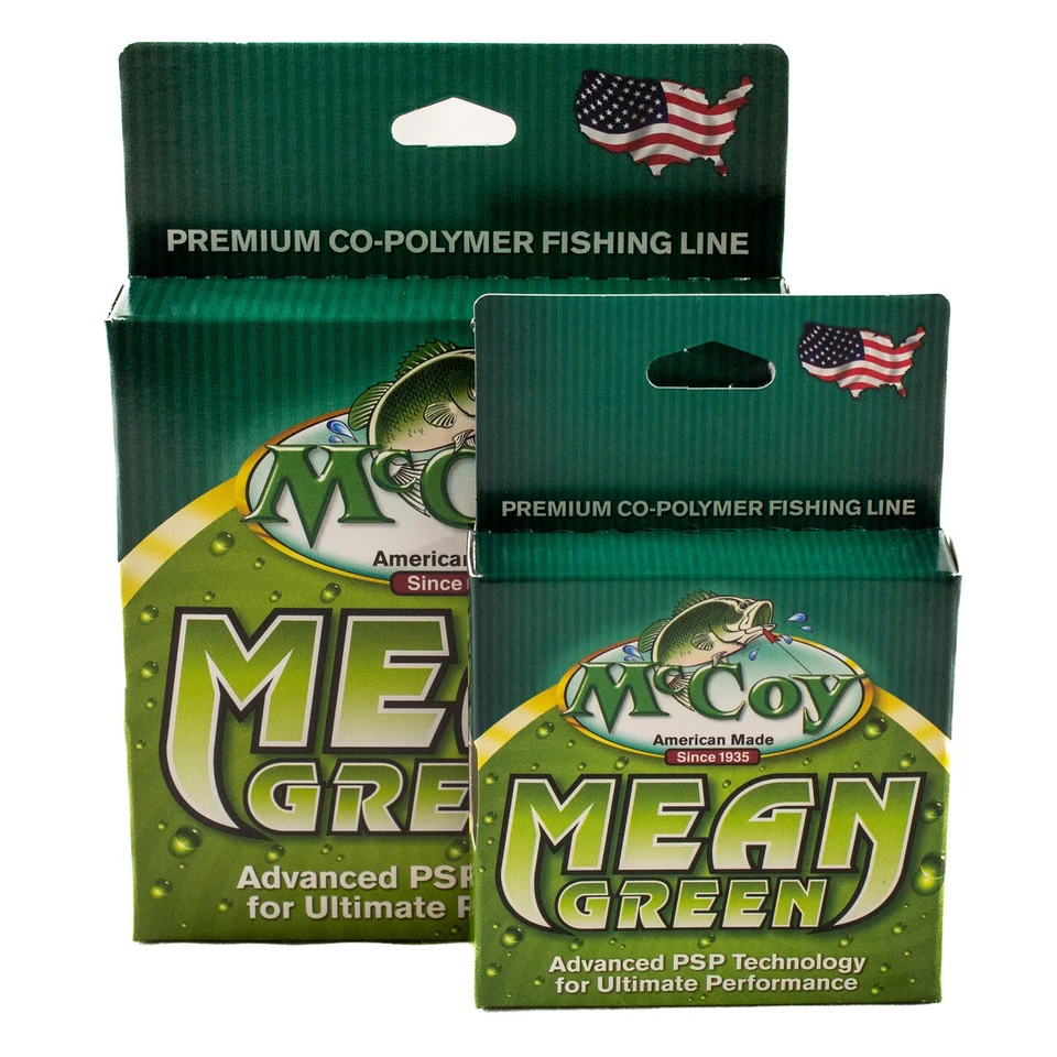 Mean Green - Línea de pesca monofilamento de copolímero premium - Pesca McCoy Foto 3 de 4