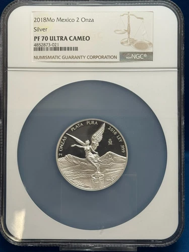 2018 Mexican Silver Libertad 1 oz — photo from another recent sale