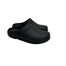Oofos Oocloog Black Recovery Slip On Clogs Shoes Mens size 11 Womens 13