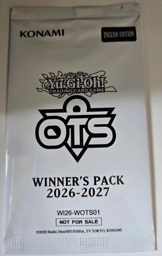 Yu-Gi-Oh! OTS Winners Pack 2026-2027 Brand New Sealed WI26 WOTS01