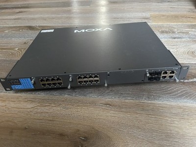 MOXA POWERTRANS PT-7728 PT-7728-F-HV-HV Modular Switch