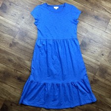 LOFT Outlet Women Sz XS Blue Short Sleeve Casual Dress