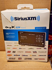 Sirius XM SXEZR1V1 Onyx EZR Satellite Radio w/Vehicle Kit Large Display Receiver