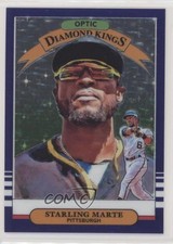 2019 Donruss Optic Diamond Kings Purple Stars Prizm /125 Starling Marte #24 0t2