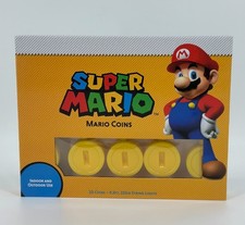 Super Mario Bros Gold Coin String Decor Lights 8Ft Indoor Outdoor Nintendo Party