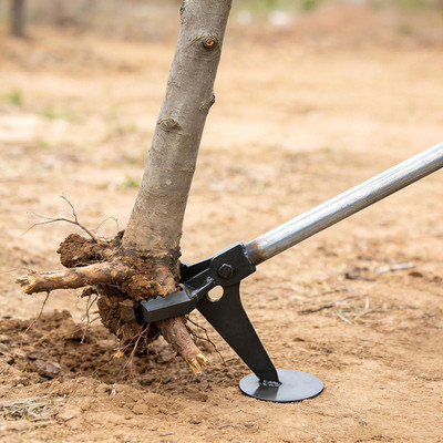 Stand-Up Tree Puller Tool | Easy Invasive Plant Remover for Gardens