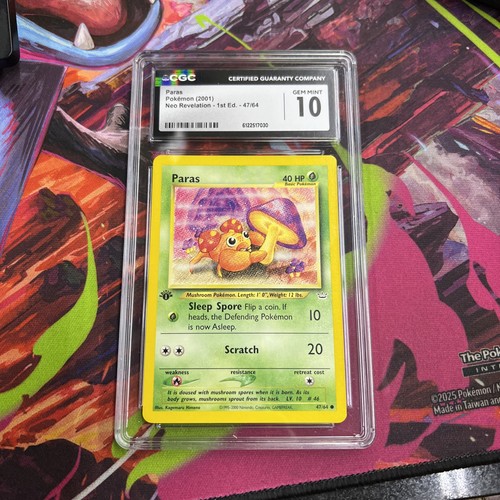 Paras (1st Edition) graded CGC 10 for sale on eBay