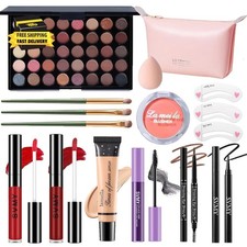 Makeup Set for Women, Makeup Full Kit for Beginners  Professionals, Travel Make