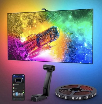 Govee Envisual TV LED Backlight T2 with Dual Cameras 11.8ft RGBIC Wi-Fi 55 - 65 