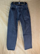 Vintage Levis 550 Jeans Mens 31x32 Black Tapered Relaxed Fit Made in USA