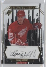 2016-17 SPx Black Out Auto 10/10 Larry Murphy #BO-LM Auto HOF 0gk4