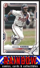 2021 Bowman Draft #BD-86 Michael Harris Atlanta Braves