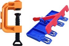 Clamp and 4 Lane Starter Gate Compatible with Hot Wheels 4 Lane Starter Gate  C