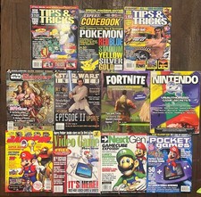 Mixed Video Game Strategy Guide Lot: Pokemon, Zelda, Star Wars, Mario, N64 MORE