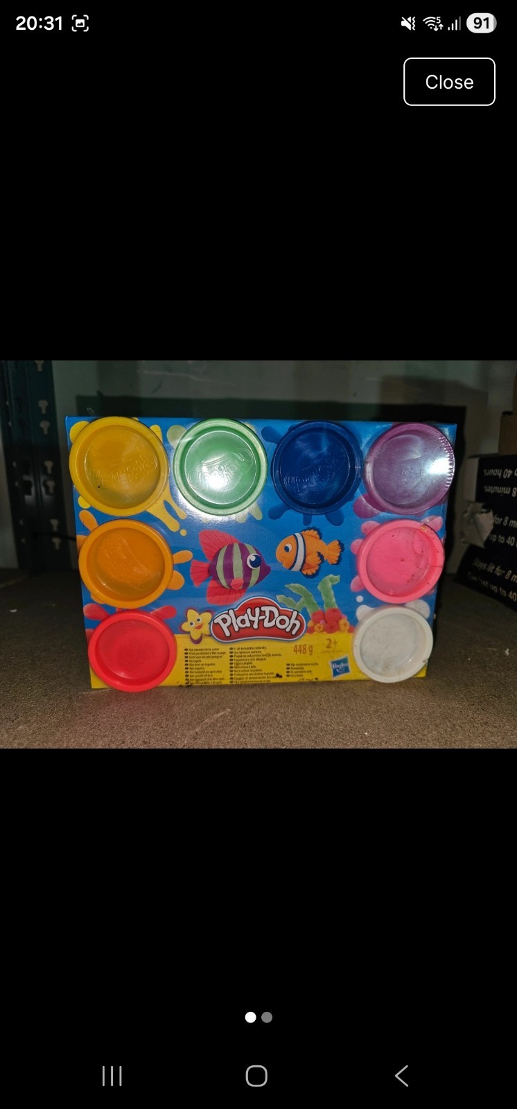 Play-Doh Rainbow Non-Toxic Compound with 8 Colors - E5044