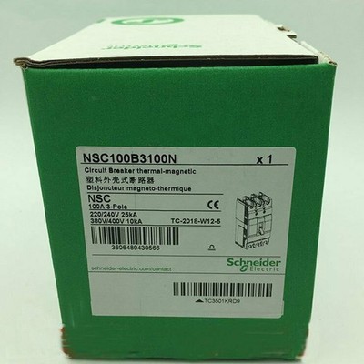 1PC New Schneider NSC100B3100N circuit breaker In Box Free shipping