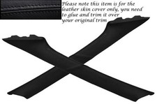 Schwarz Naht Für Ford Transit MK7 2006-2013 2X Windschutz Säule Lthr Bezüge