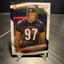 2025 Panini Prizm - Rookies Shemar Stewart #344 White Disco Prizm (RC)
