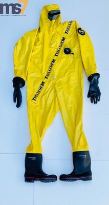 ALPHATEC ANSELL SUPER TYPE 1b-ET-B GASTIGHT CHEMICAL PROTECTIVE SUIT SIZE 'L' #2
