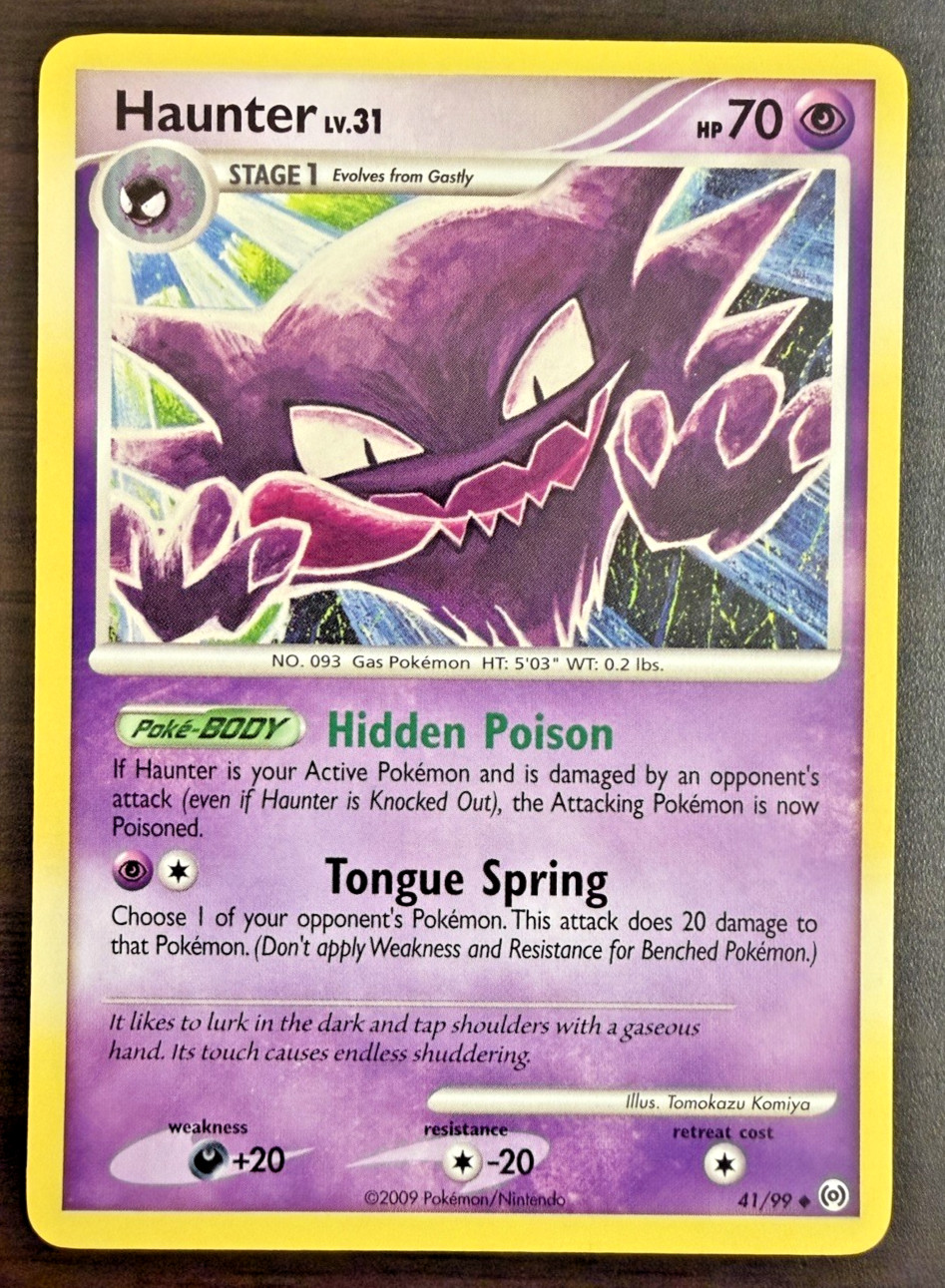Haunter 41/99 Arceus Regular Near Mint NM Pokemon TCG Card