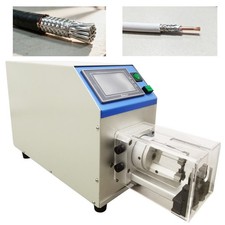 Coaxial Cable Rotary Knife 9 Layers Stripping Machine 110V Wire Stripping Machin