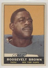 1961 Topps Rosey Brown Roosevelt Brown #88 HOF 2u3