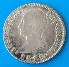 1812 Spain 4 Reales – Joseph Bonaparte – Silver Coin