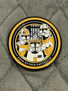 star wars 501st legion challenge Coin Clonetrooper Unit Series 212 Attack V1 Blk