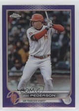 2022 Topps Chrome Update Purple Refractor Joc Pederson #USC5 2k3