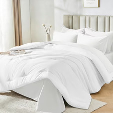 Dhole 7-Piece Bed in Bag - Queen Size Comforter Sets, Pillowcases Sheet Collec