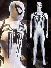 Marvel Spider Man Veneno Ropa de Guerra Monos Hombres Juegos con disfraces Custodio + Conjunto de Máscara