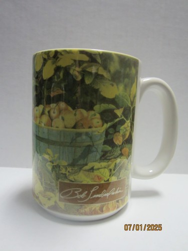 ¡Juego de seis (6) tazas de cerámica vintage de diseñador artista Bob Timberlake! ECU - Imagen 7 de 7