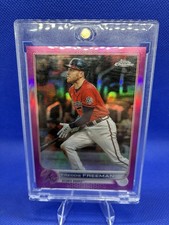 2022 Topps Chrome - Freddie Freeman #14 Pink Refractor SSP