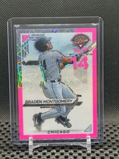 Braden Montgomery 2025 Prospect Edition Holo Prospect Ticket Pink Velo #30/79