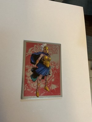 2014 Marvel Universe BASE RUBY RED Parallel #/50  Athena  Card  75