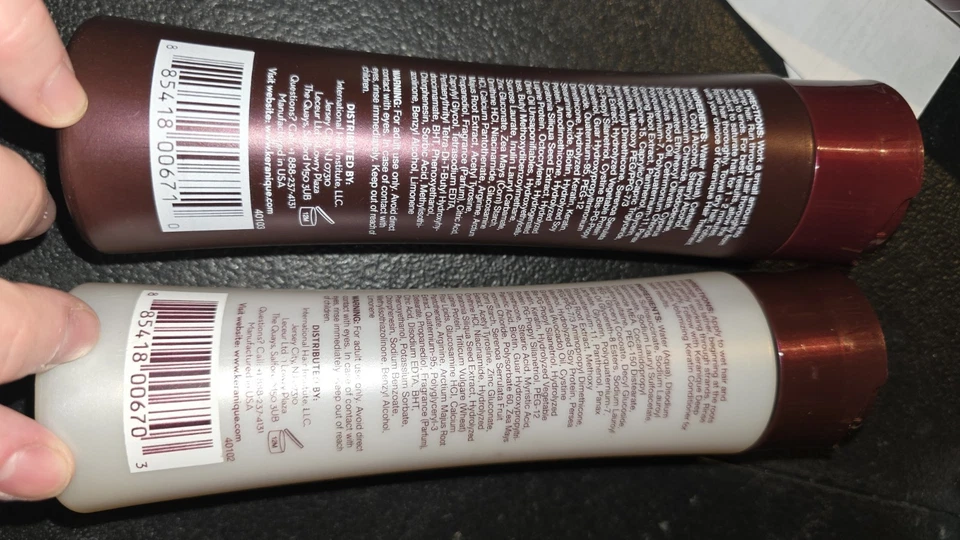 Keranique Scalp Stimulating Shampoo Keratin Conditioner Deep Hydration Combo Set - Image 2 of 2